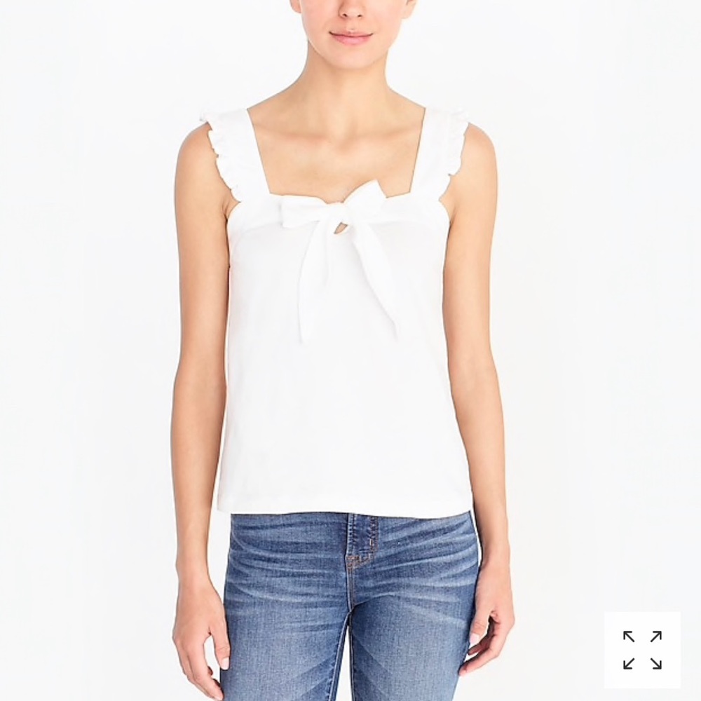 NWT J. Crew Bow Tank Top
